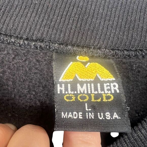 Large Vintage 1991 NCAA Iowa Hawkeyes rose bowl co-champ Football Sweatshirt - Picture 6 of 16